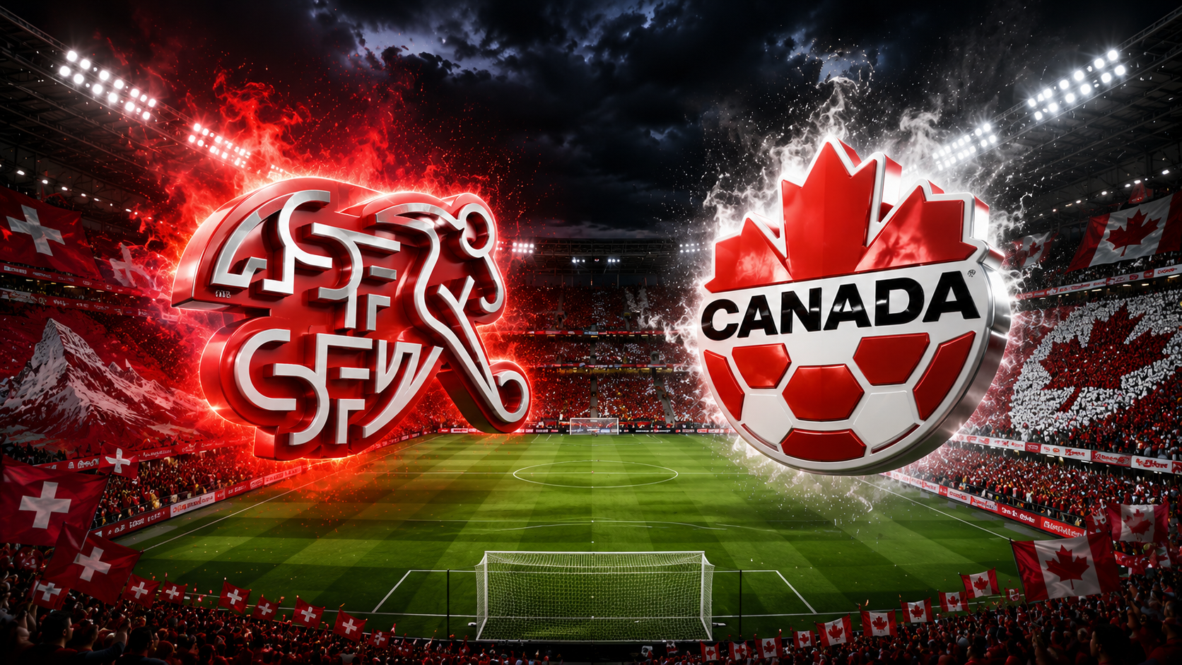Suiza vs Canadá