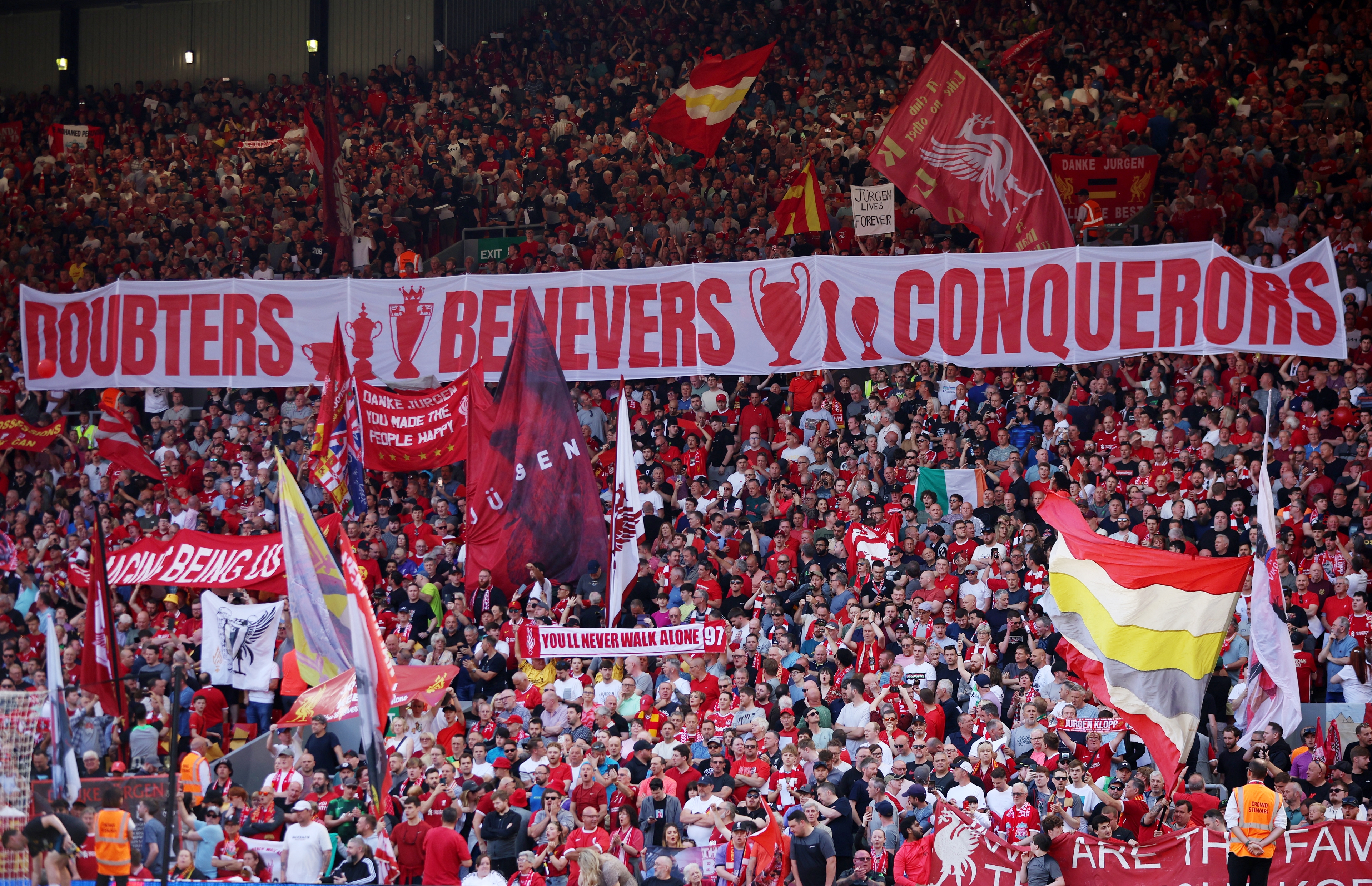 Supporters Anfield