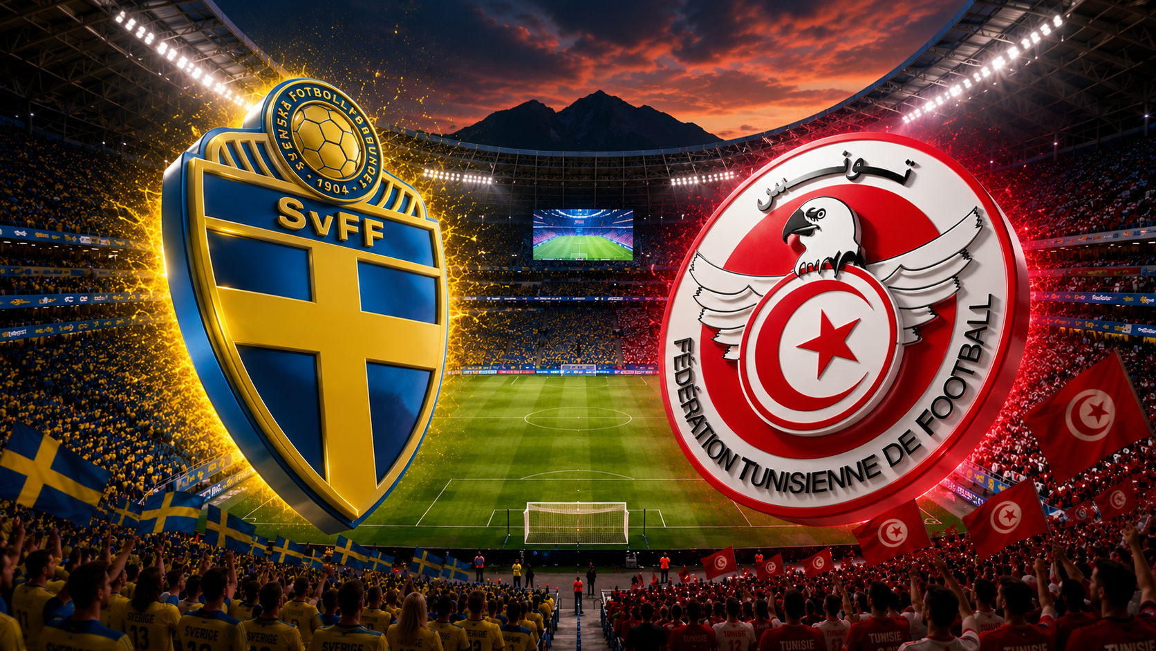 Sweden vs Tunisia