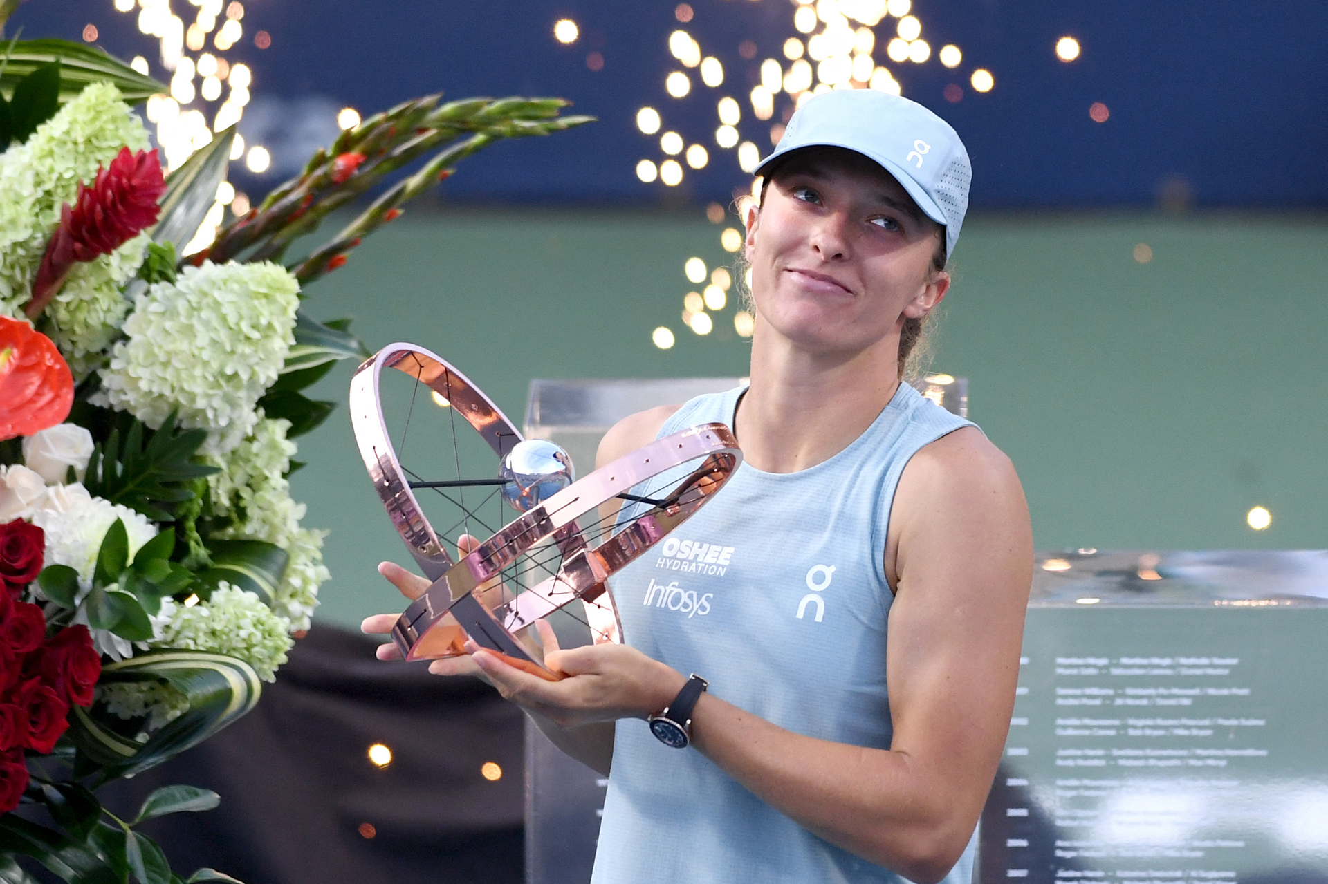 Swiatek trophy