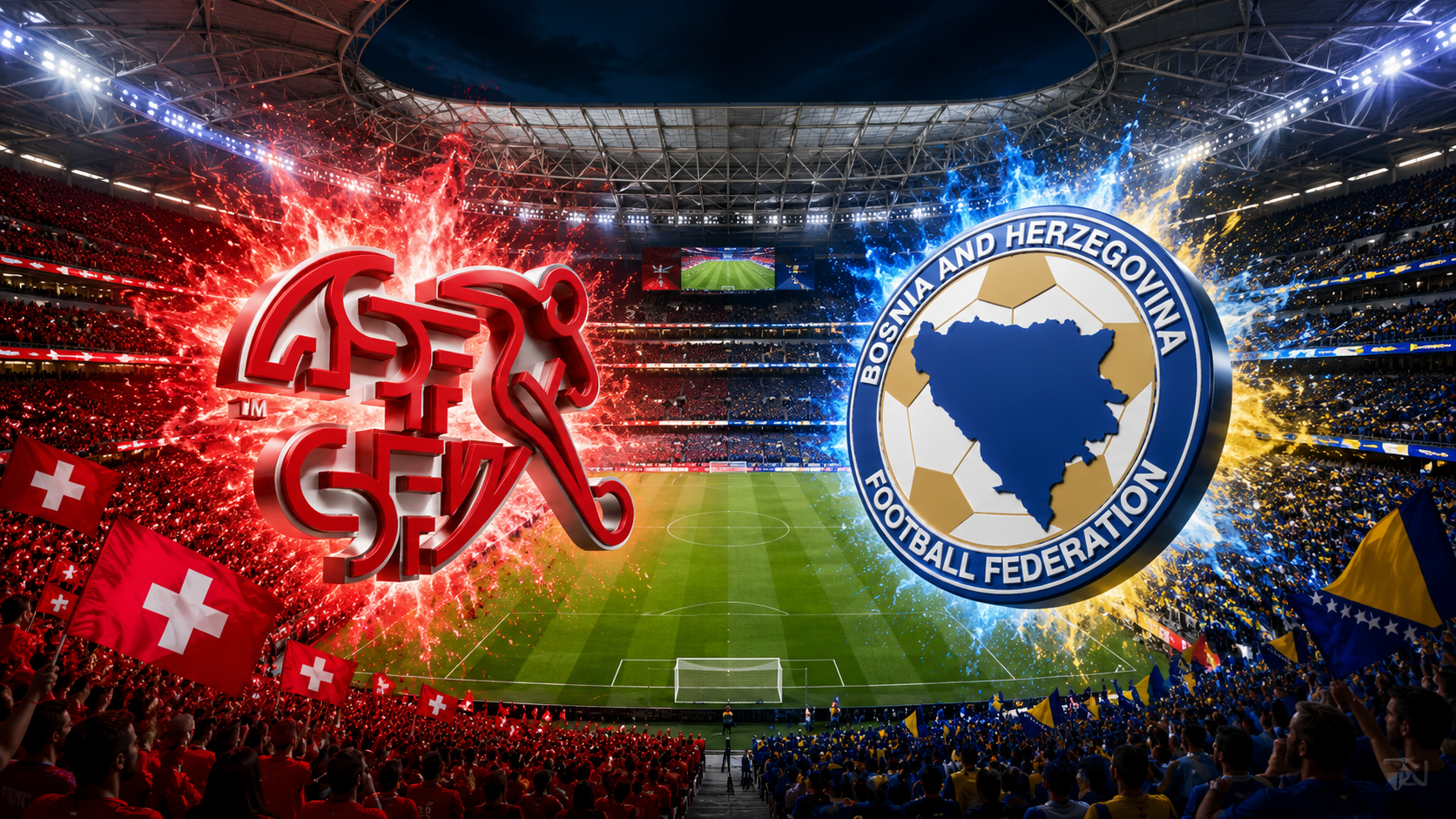 Switzerland vs Bosnia and Herzegovina