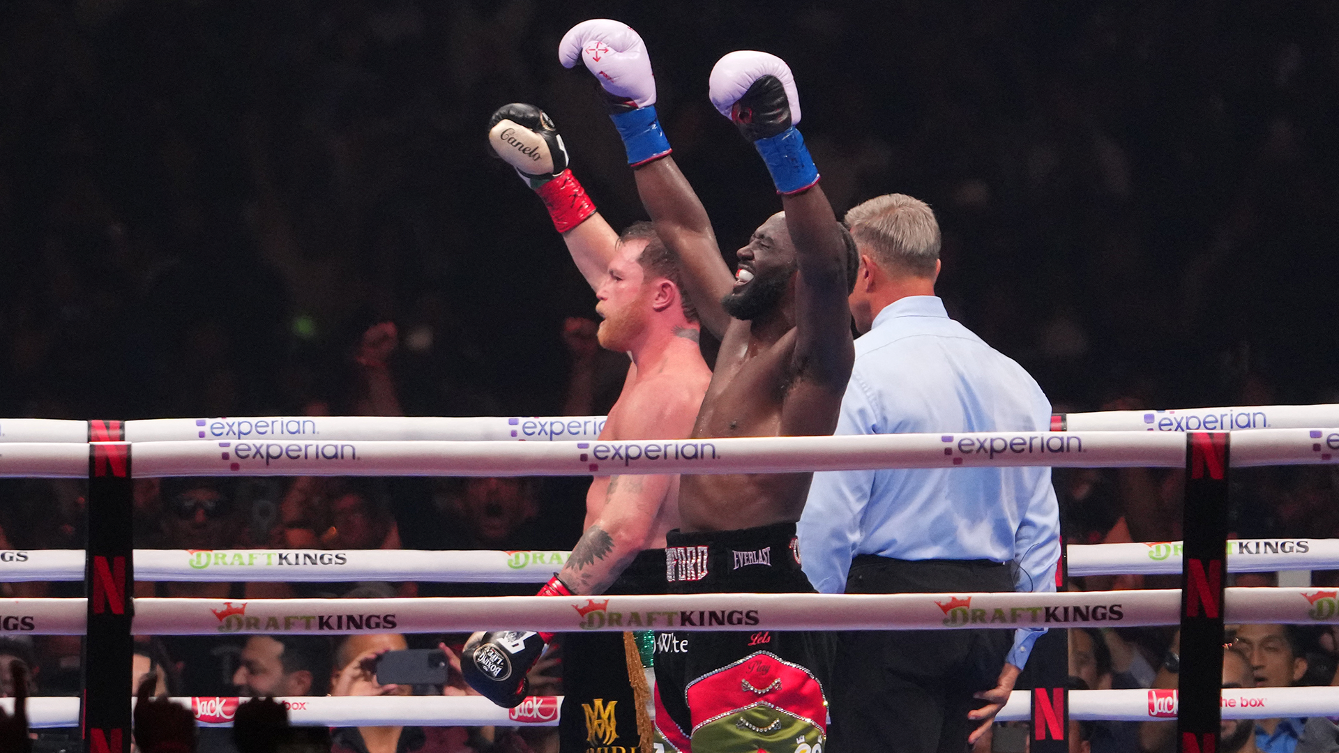 Terence CRawford y Saúl Canelo Álvarez