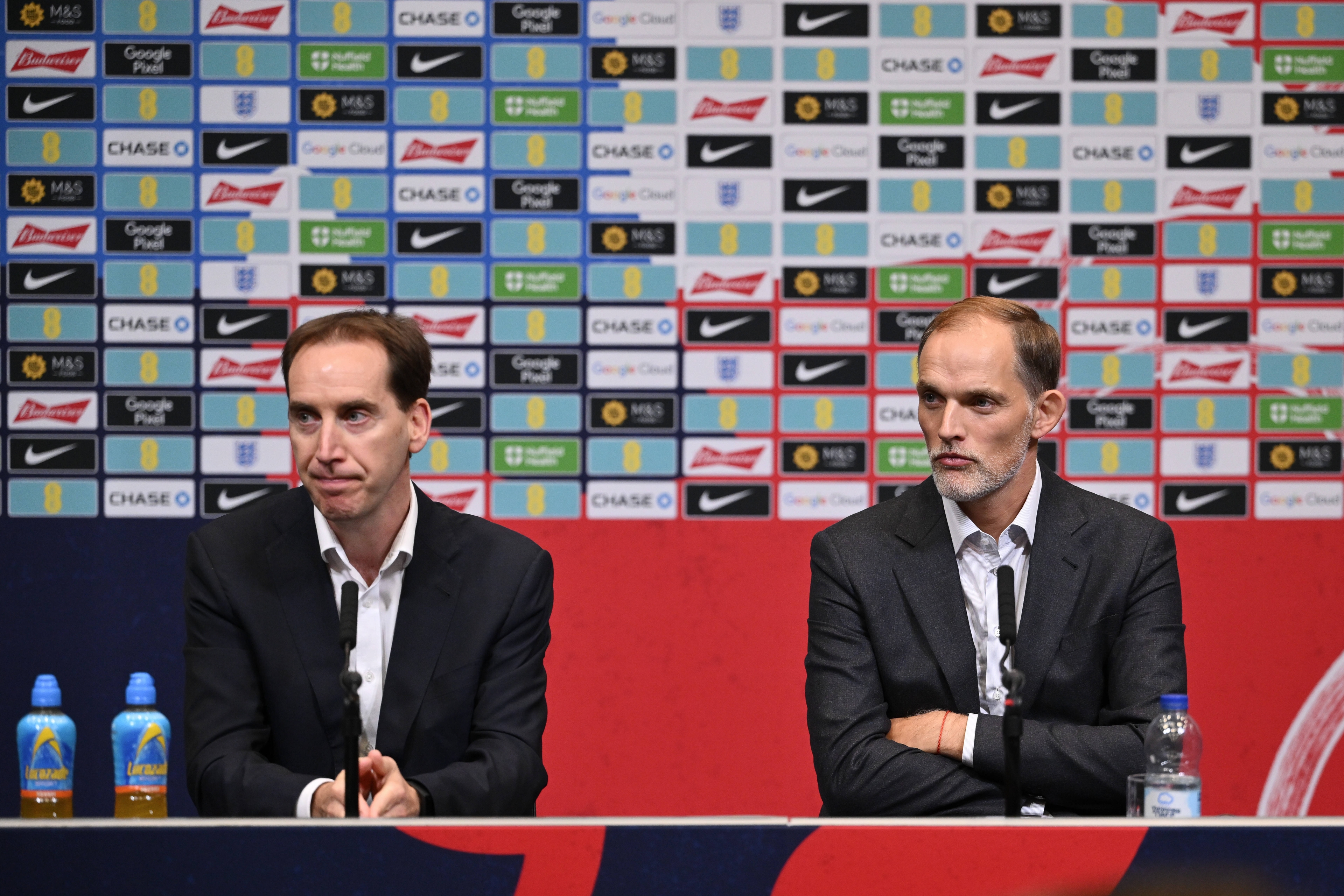 Thomas Tuchel et Mark Bullingham