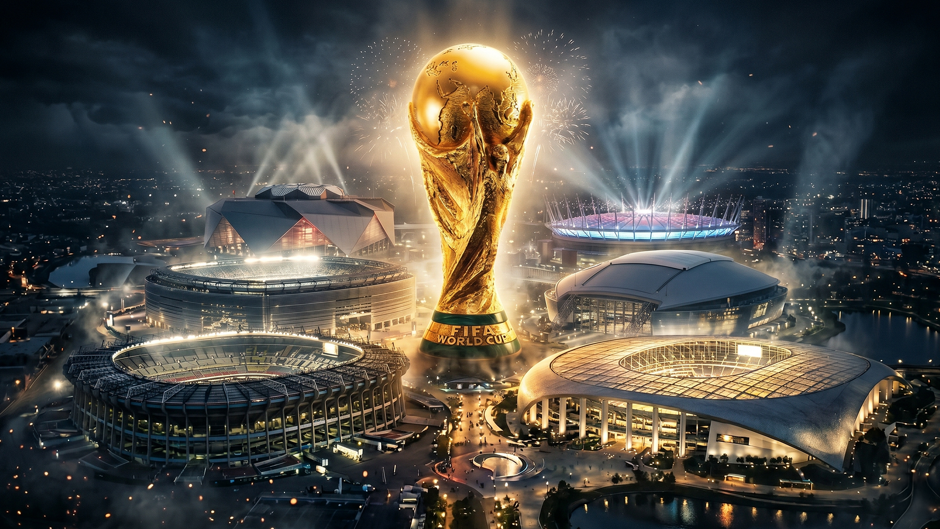 Todos los estadios de la Copa del Mundo