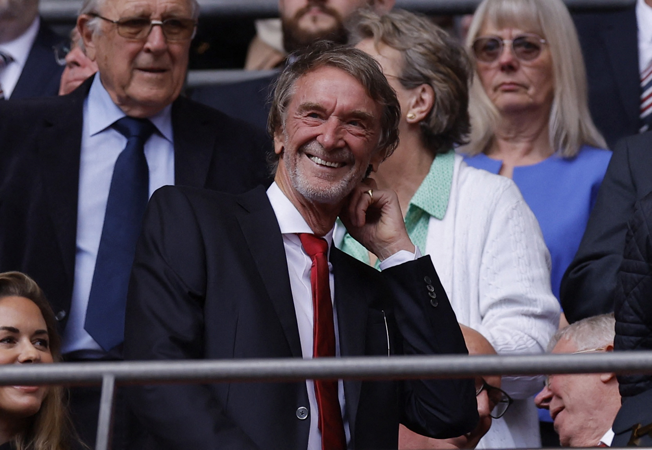 United co owner Jim Ratcliffe