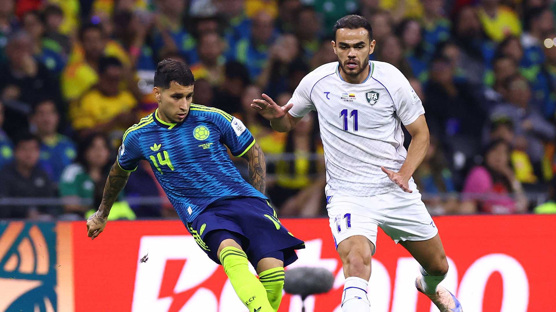 Uzbekistán vs Colombia