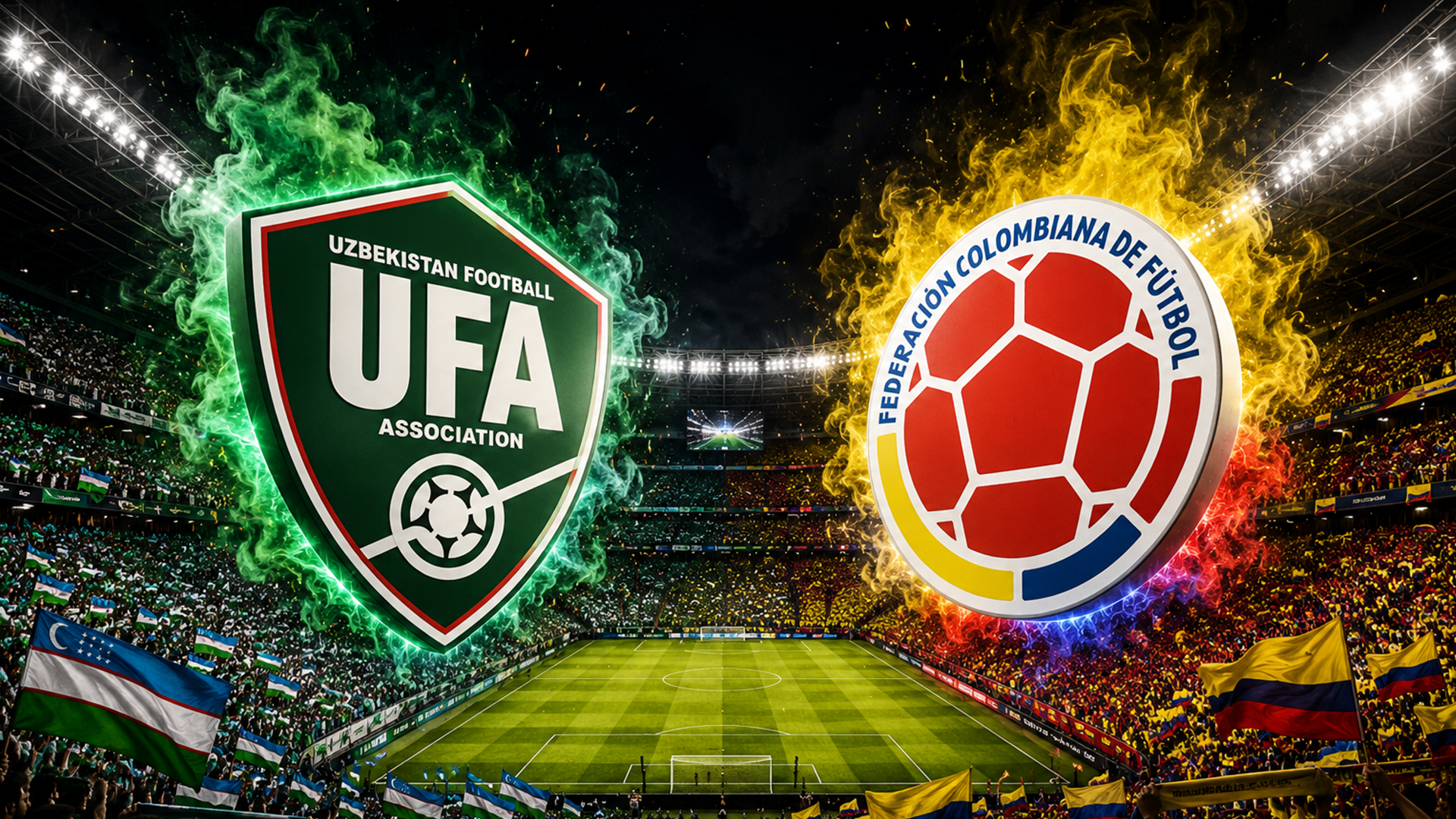 Uzbekistan vs Colombia