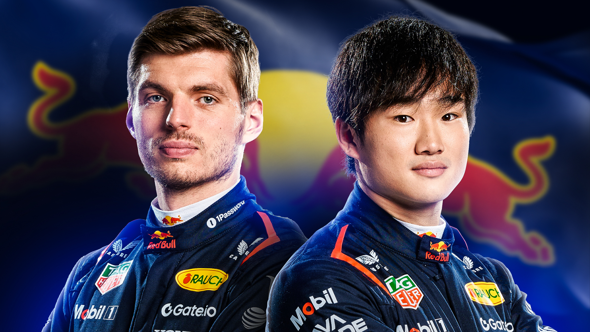 Verstappen y Tsunoda
