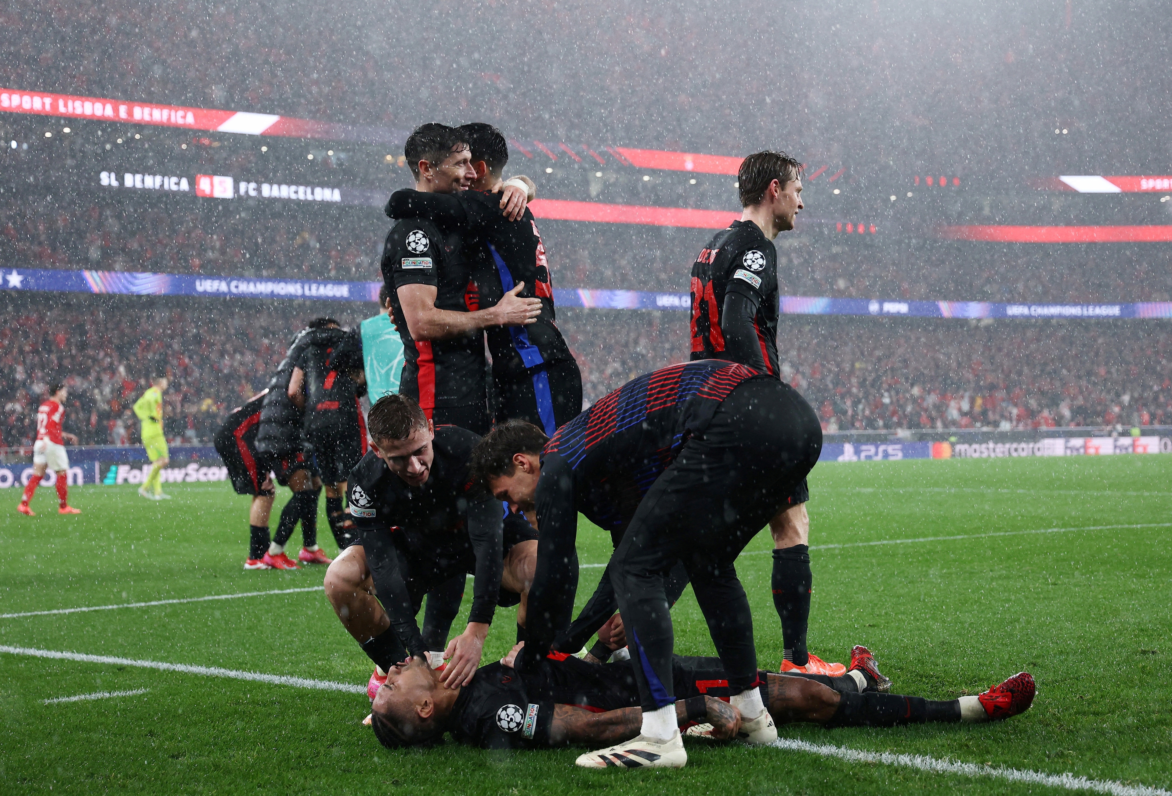 Victoire FC Barcelone à Benfica