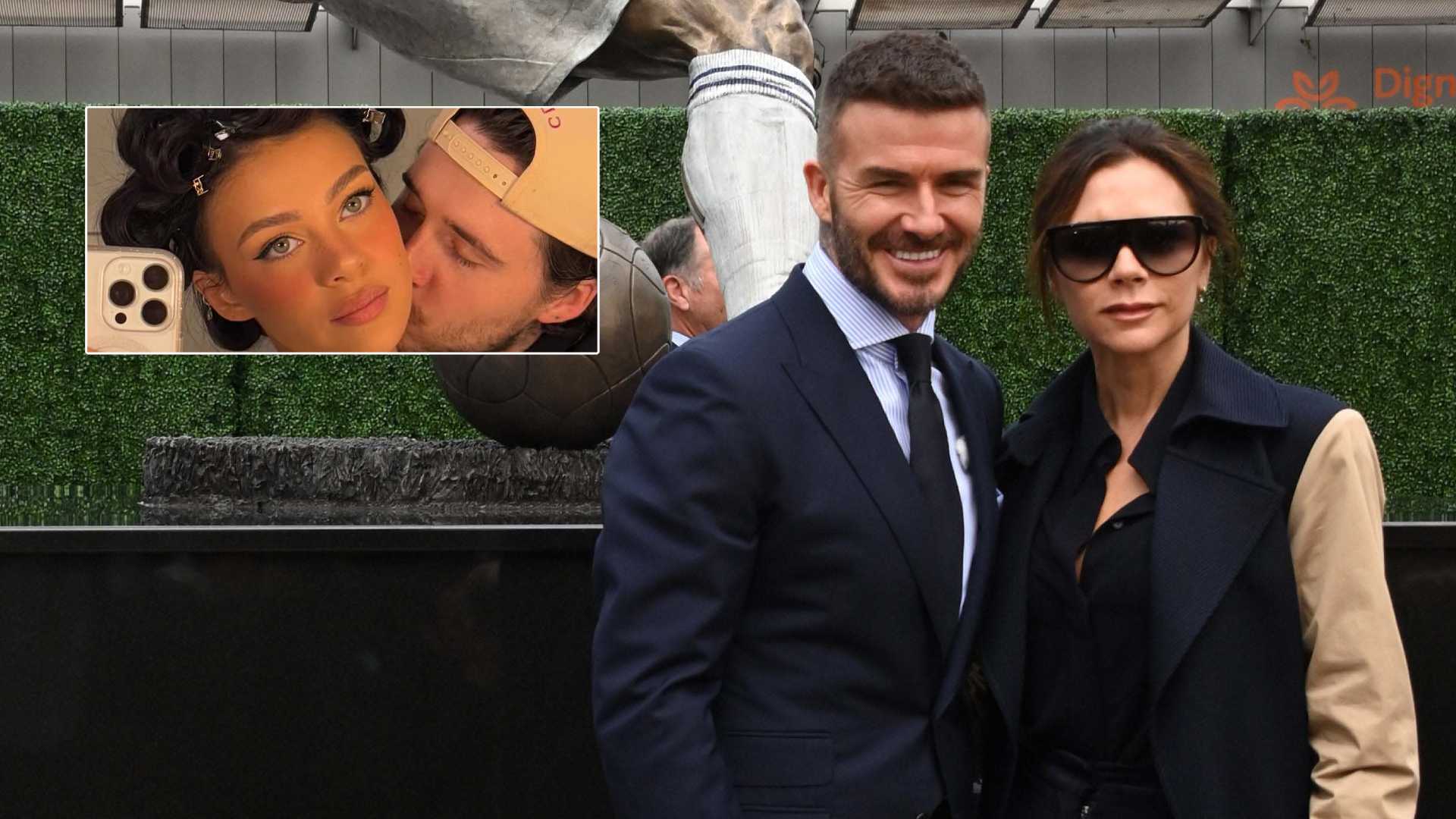 Victoria y David Beckham