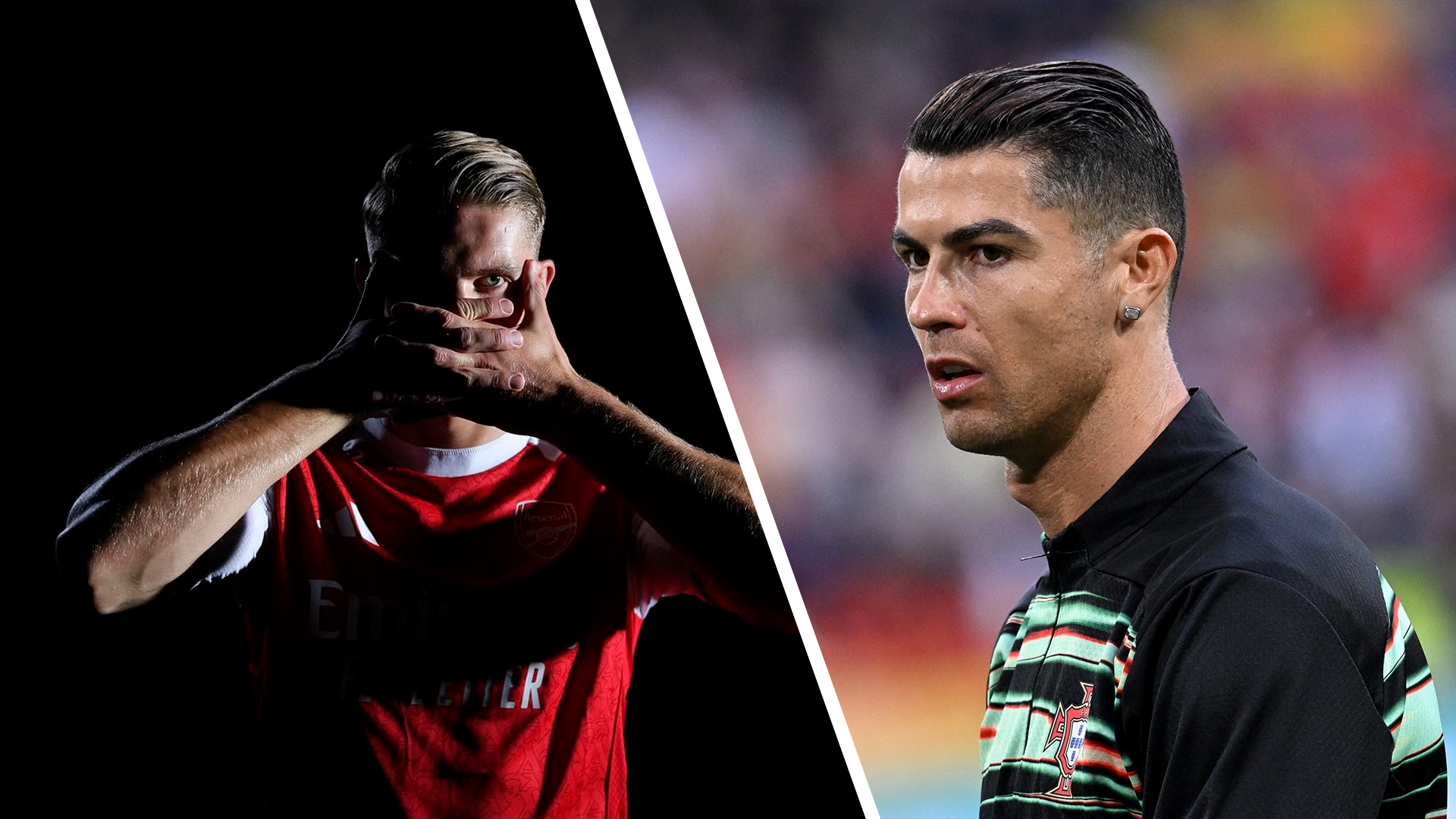 Viktor Gyökeres and Cristiano Ronaldo