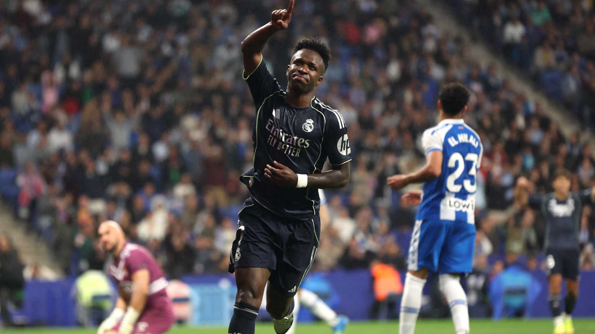 Vinicius Jr Espanyol vs Real Madrid
