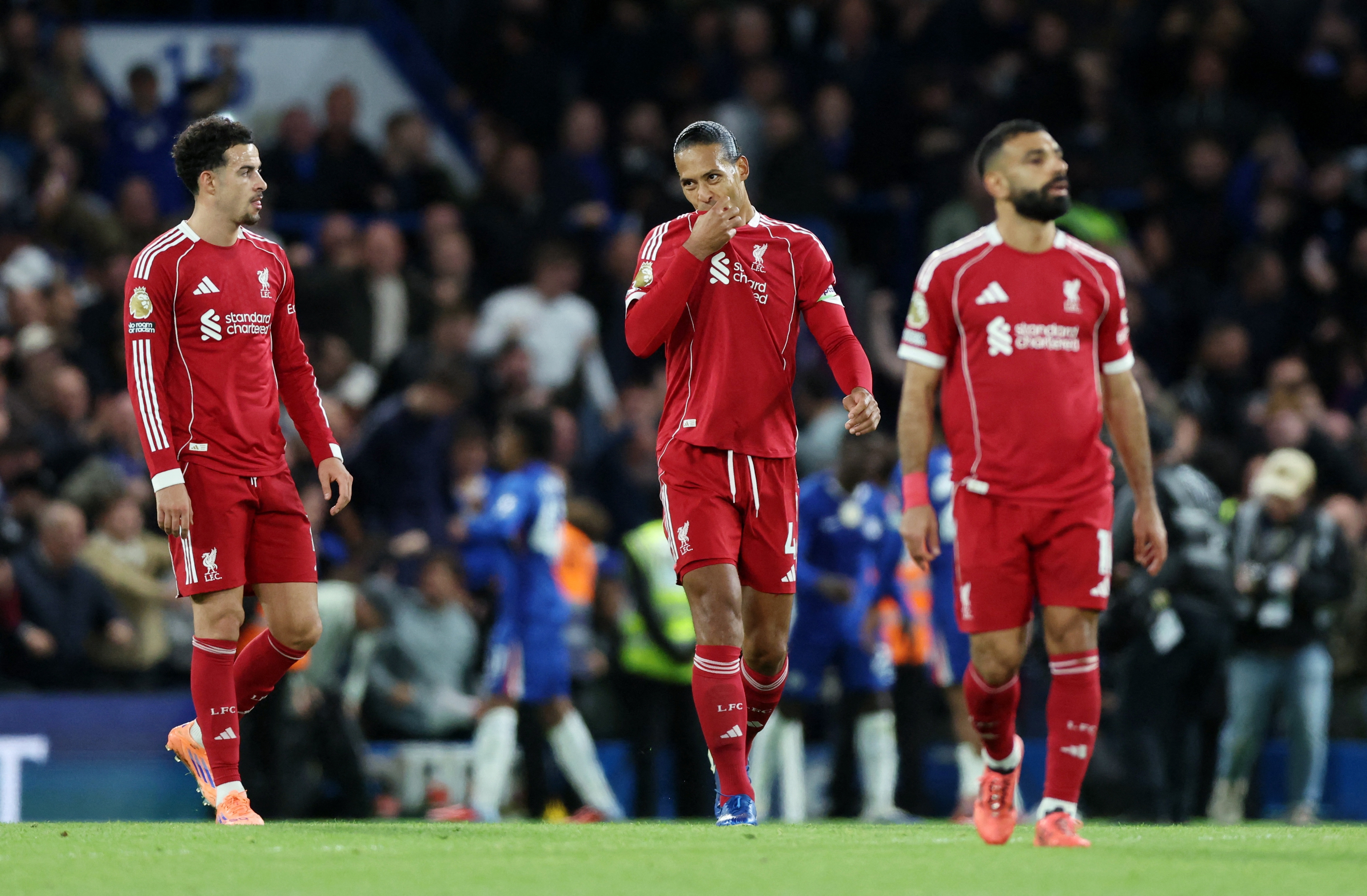 Virgil van Dijk et les Reds