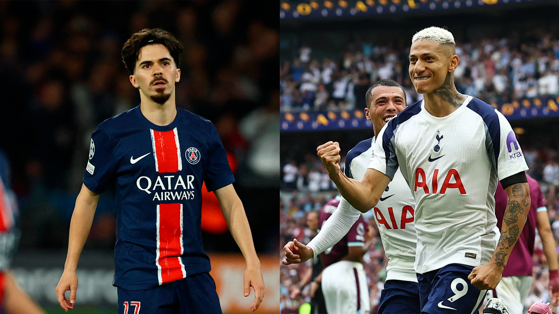 Vitinha y Richarlison