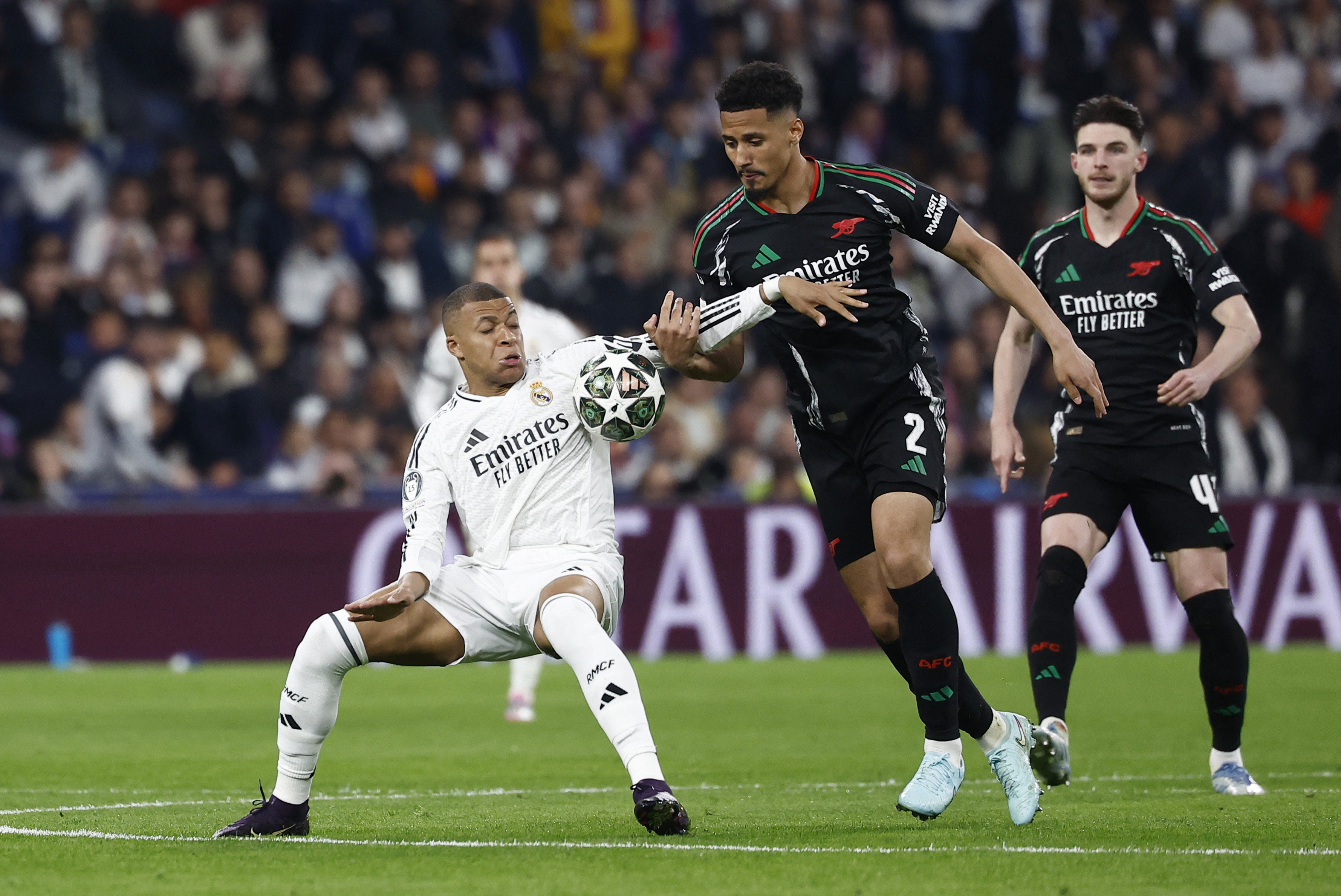 William Saliba Kylian Mbappé