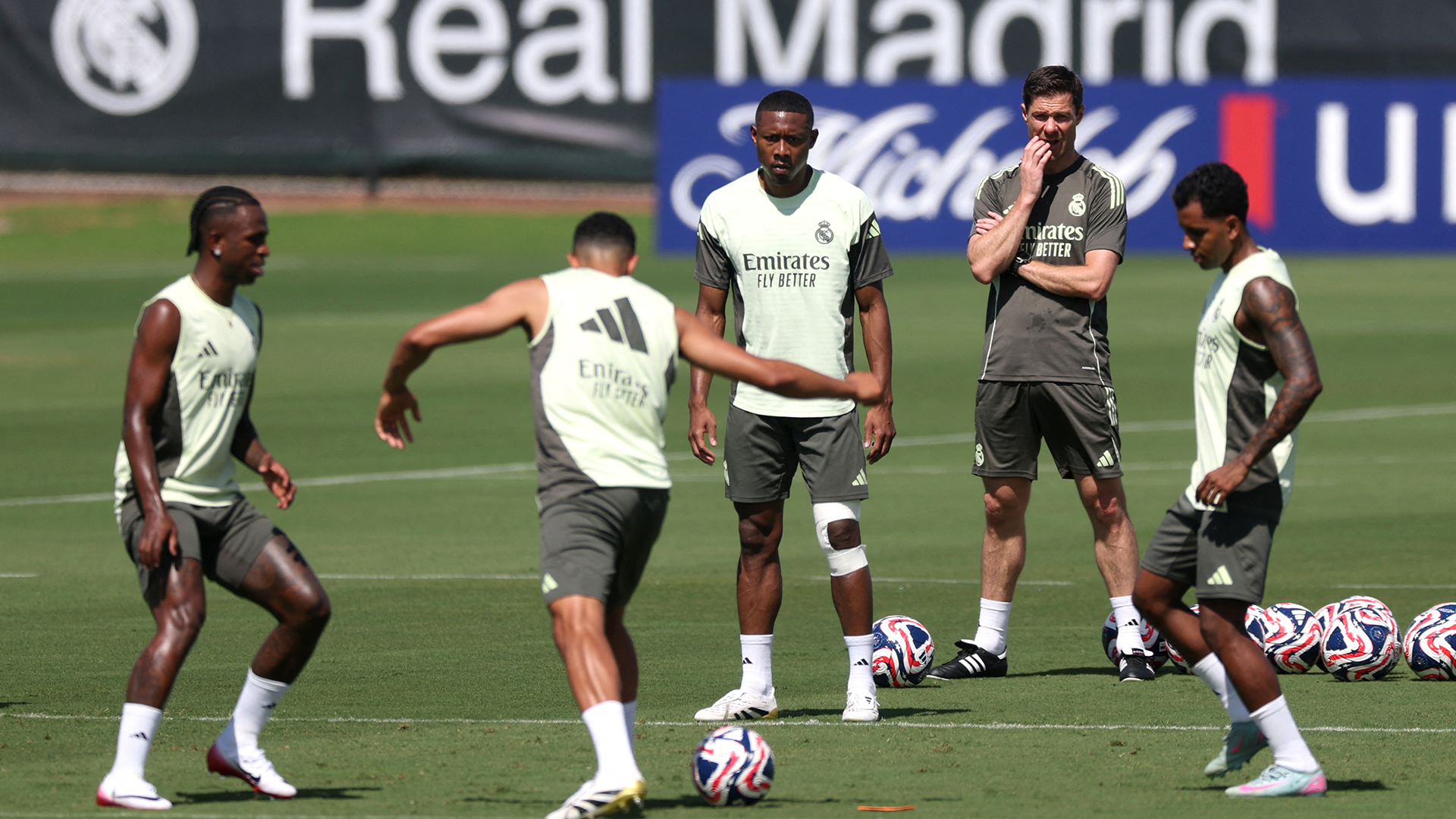 Xabi Alonso y David Alaba