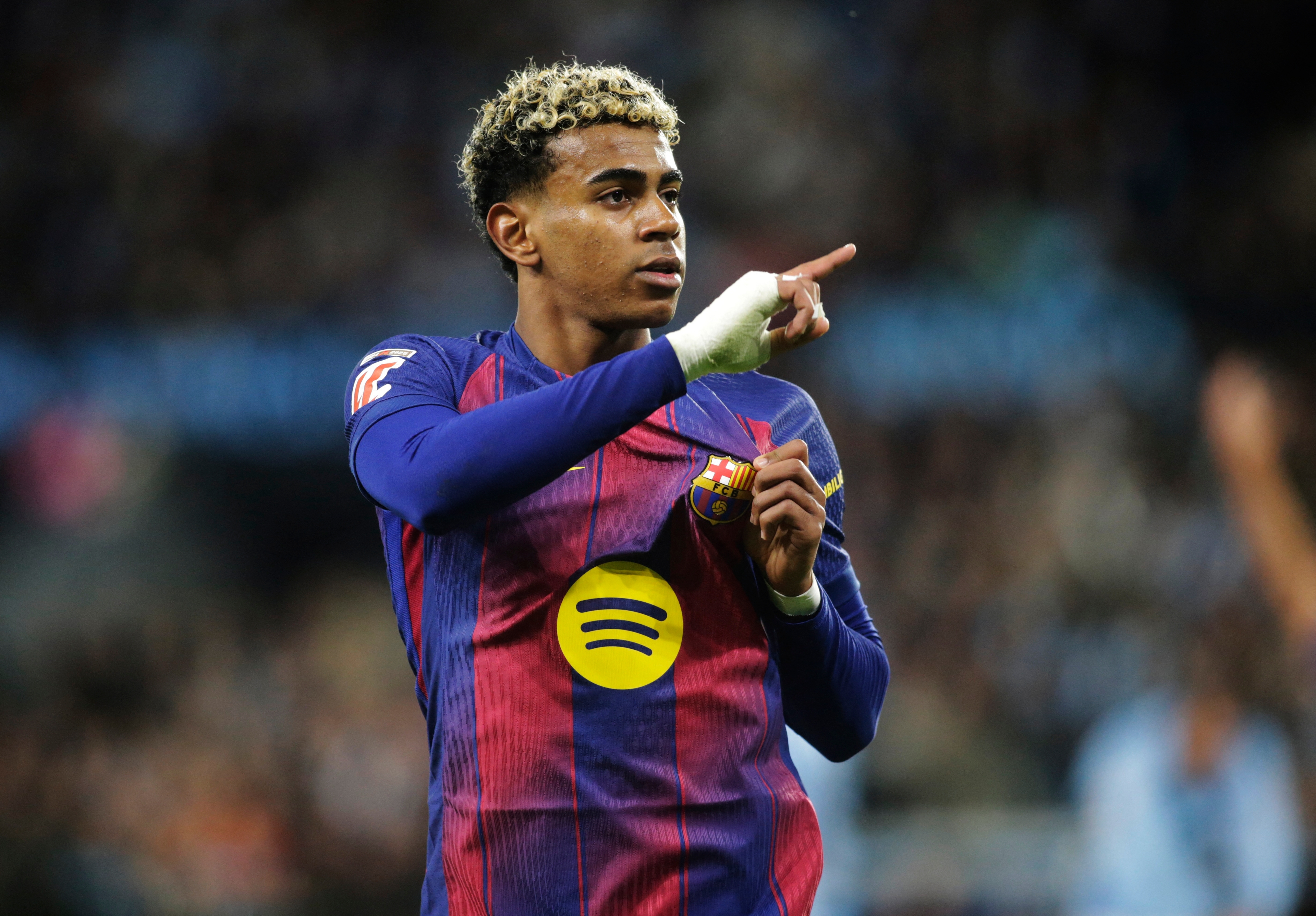 Yamal célébration vigo