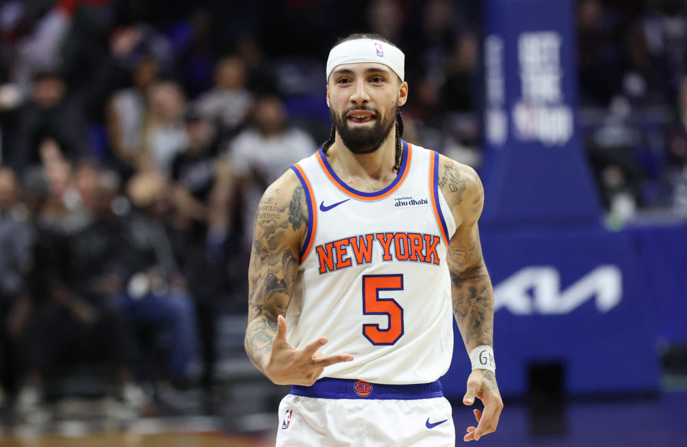 NBA : Les New York Knicks pulvérisent les Sixers de Philadelphie