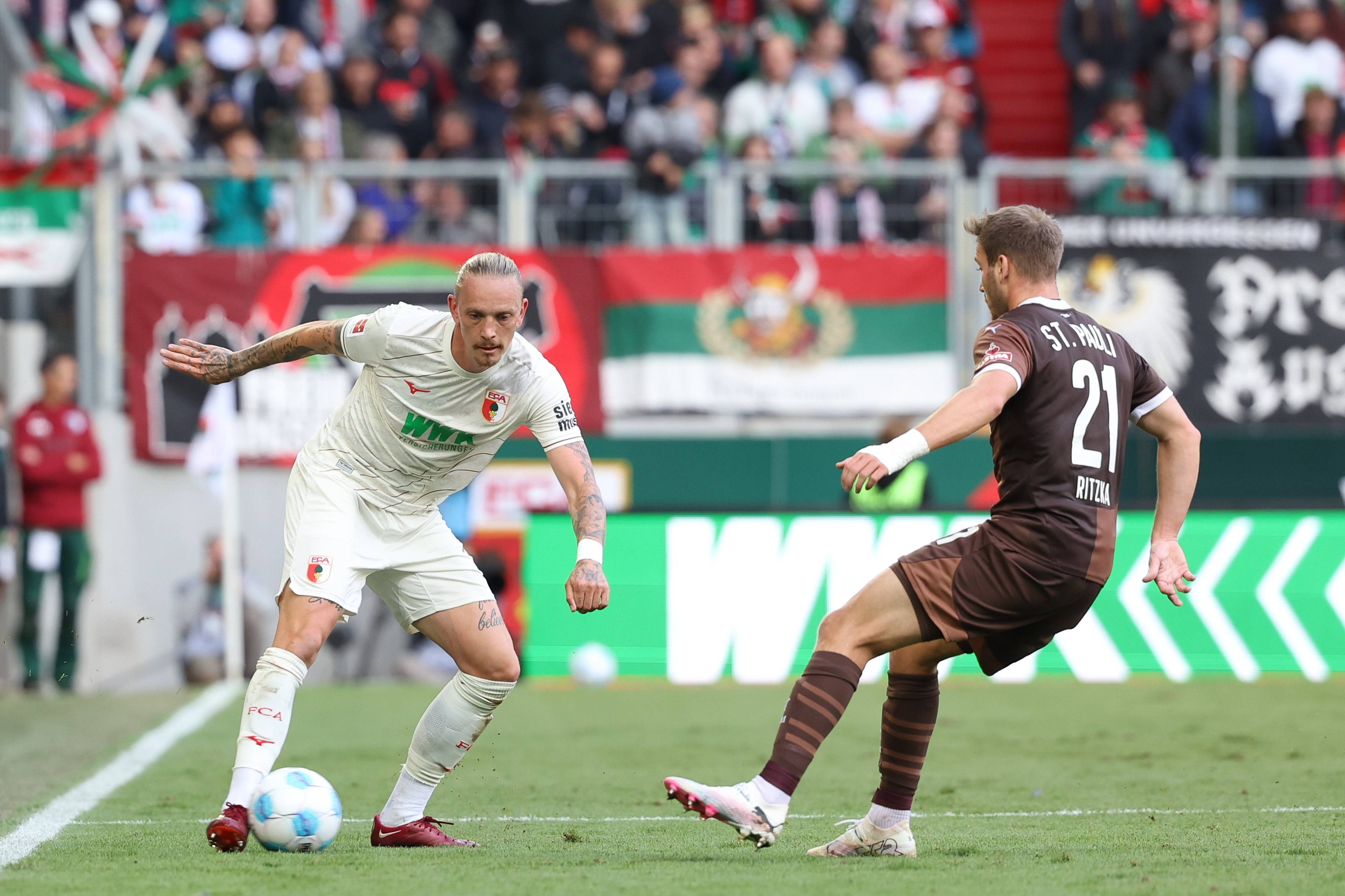 Bundesliga : Première victoire de la saison pour Augsbourg face à Sankt Pauli