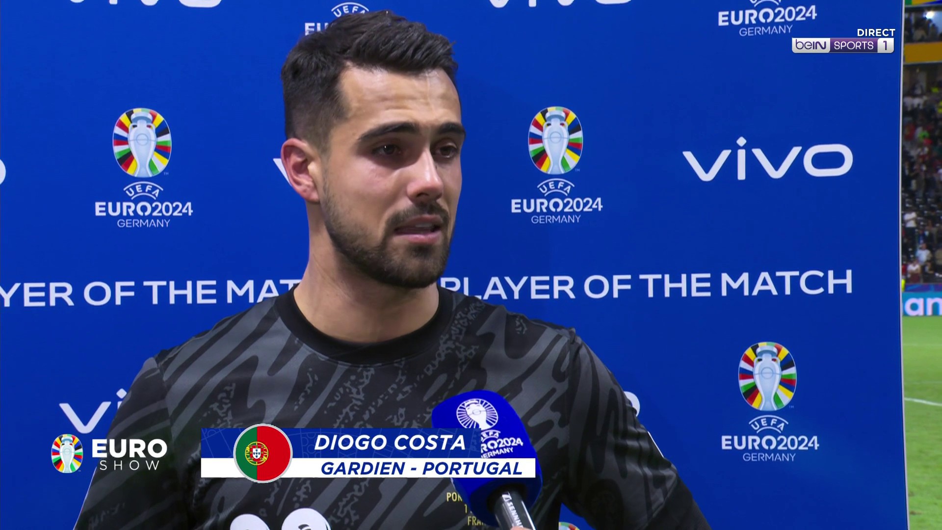 Euro 2024 - Diogo Costa : "Le match dans lequel j'ai le plus aidé"