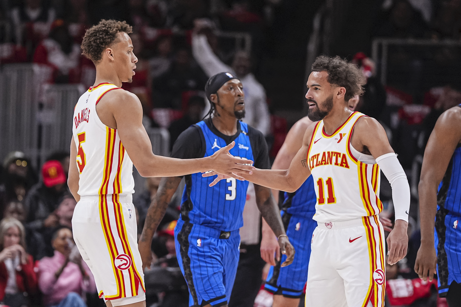 dyson daniels - trae young