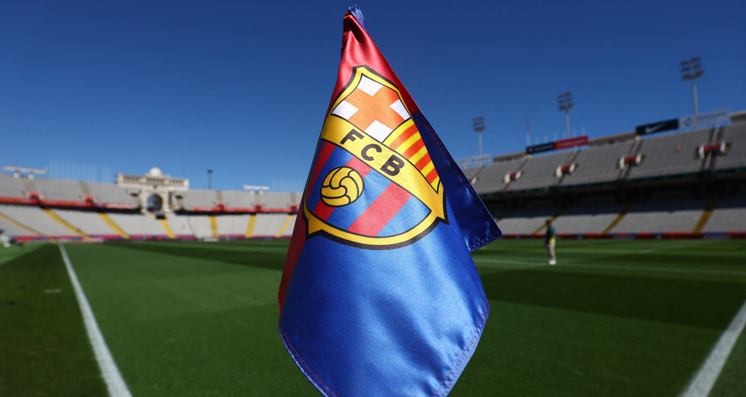 fc barcelona flag