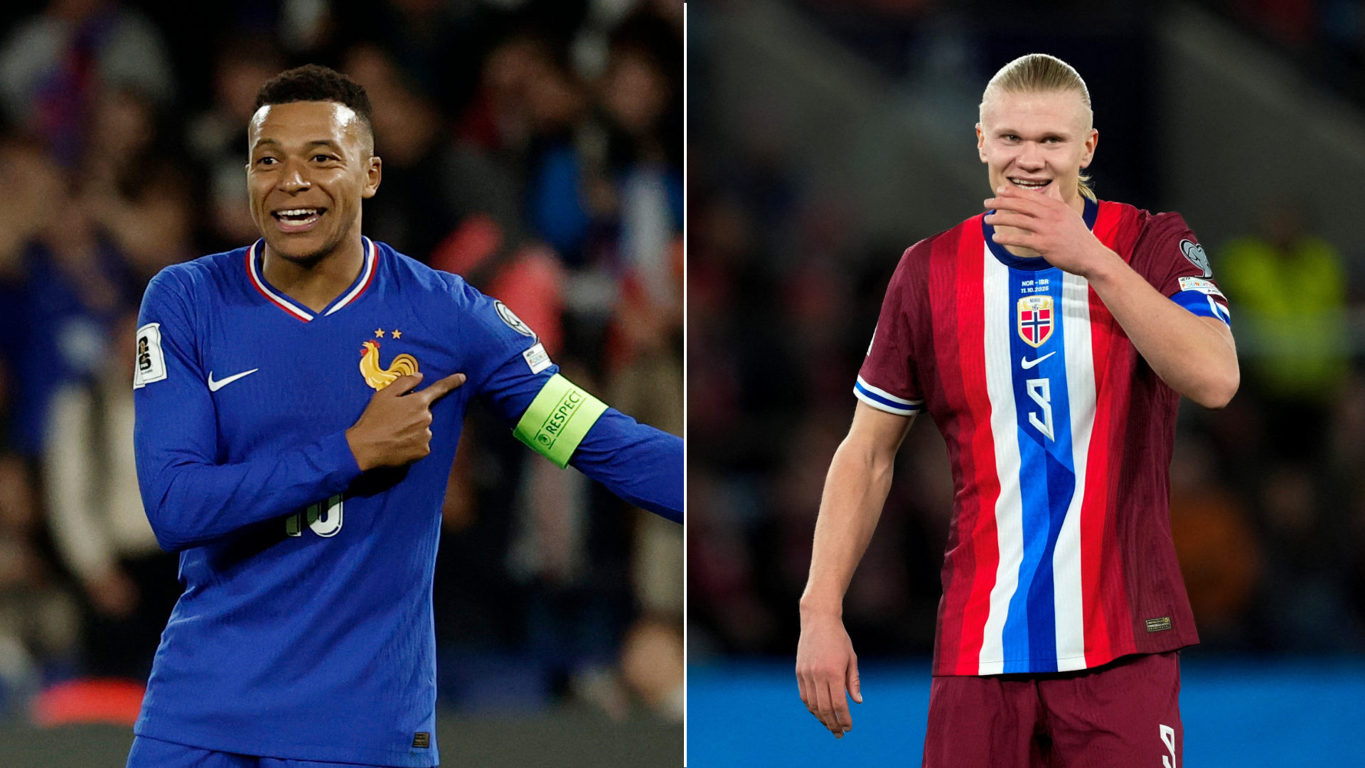 haaland mbappe