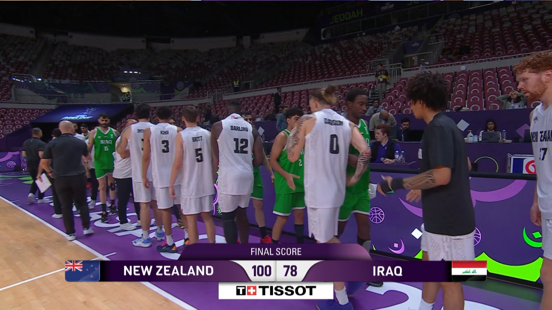 iraq vs New Zealand