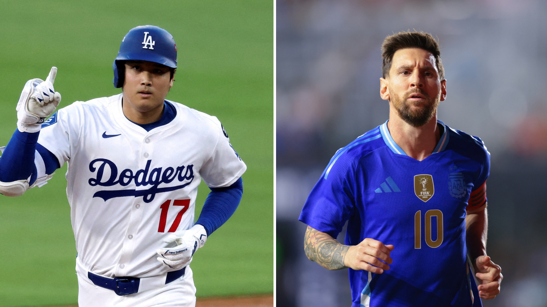 ohtani messi