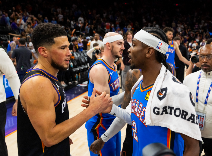 NBA : Le Thunder balaie les Suns et file en demie