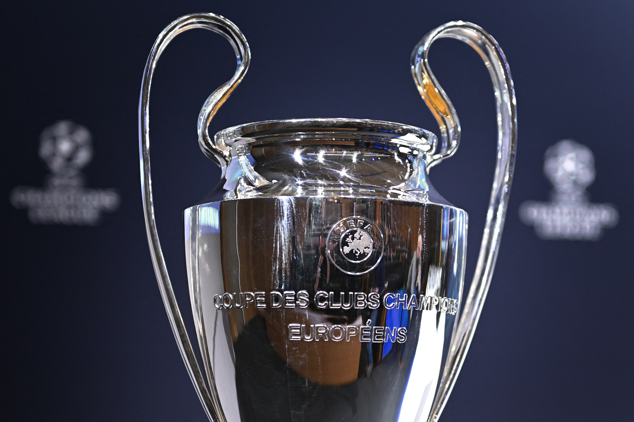 uefa champions league trophy