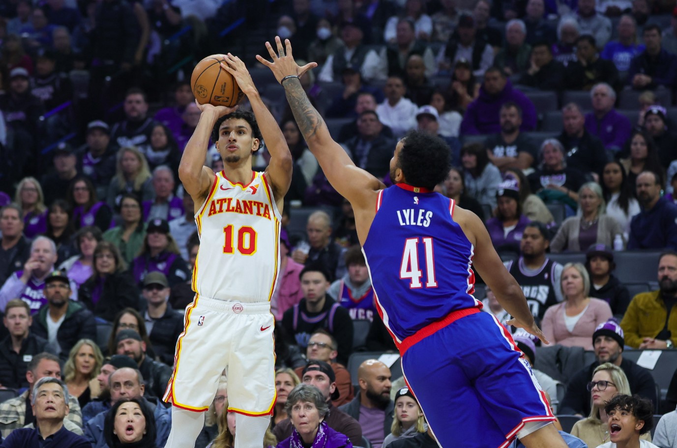 NBA : Atlanta et Risacher d'un cheveu face aux Kings